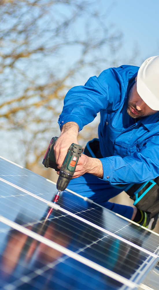 installatie zonnepanelen