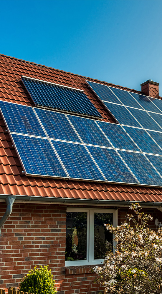 zonnepanelen schuin dak